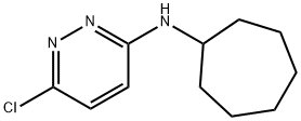 6-chloro-n-cycloheptylpyridazin-3-amine Structure