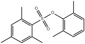 Benzenesulfonic acid, 2,4,6-trimethyl-, 2,6-dimethylphenyl ester Structure