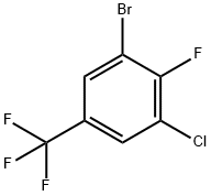 3-Bromo-5-chloro-4-fluorobenzotrifluoride 구조식 이미지