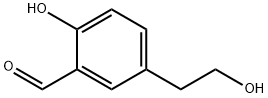 Benzaldehyde, 2-hydroxy-5-(2-hydroxyethyl)- Structure