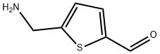 2-Thiophenecarboxaldehyde, 5-(aminomethyl)- Structure