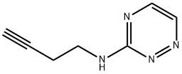 1,2,4-Triazin-3-amine, N-3-butyn-1-yl- 구조식 이미지
