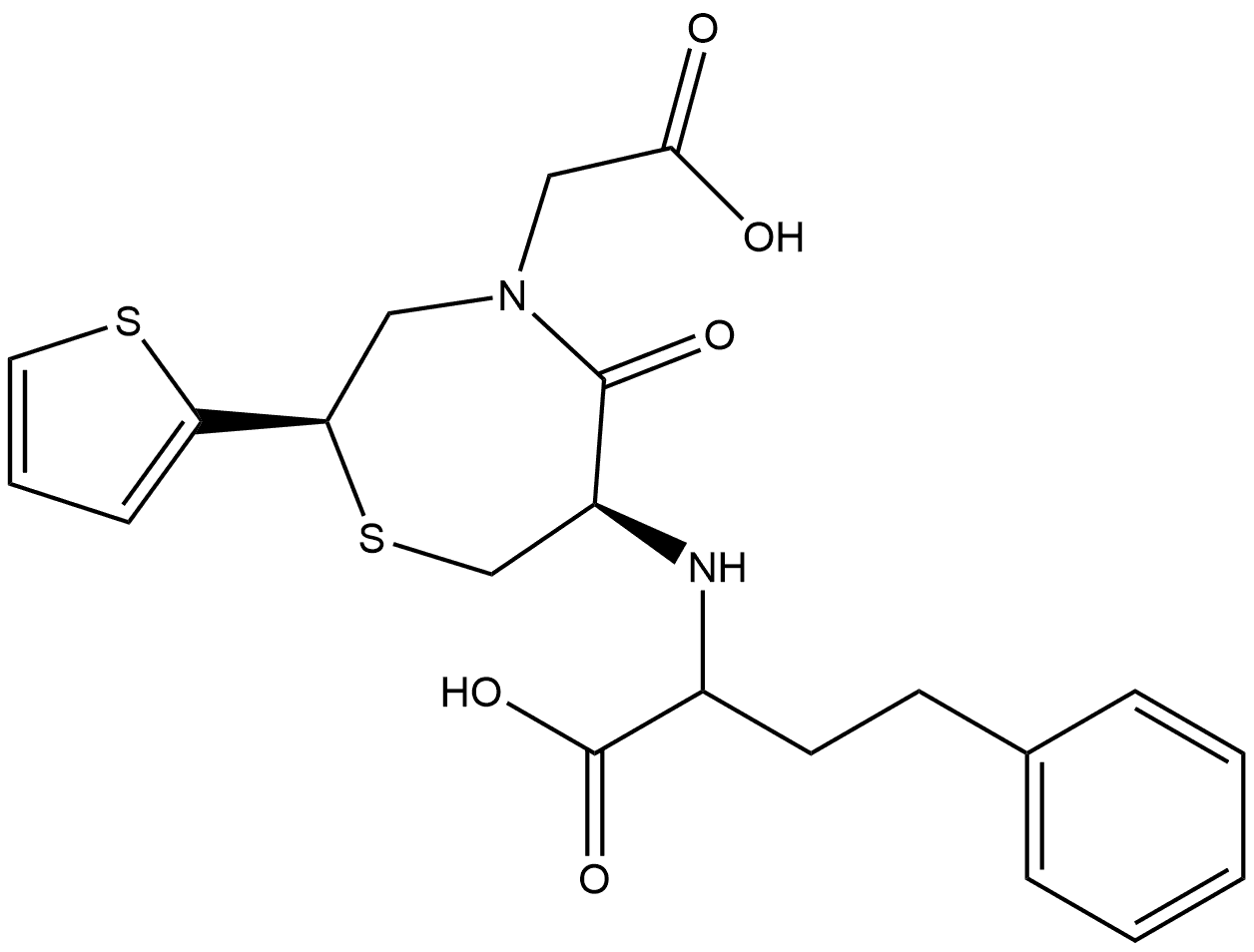 Temocapril Impurity 3 Structure