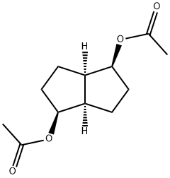 1,4-Pentalenediol, octahydro-, 1,4-diacetate, (1S,3aR,4S,6aR)- Structure