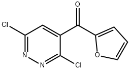 (3,6-dichloro-4-pyridazinyl)-2-furanyl-Methanone Structure