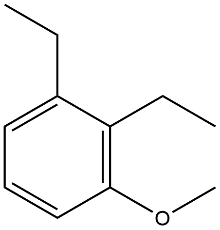 1,2-Diethyl-3-methoxybenzene Structure