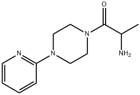 1-Propanone, 2-amino-1-[4-(2-pyridinyl)-1-piperazinyl]- Structure