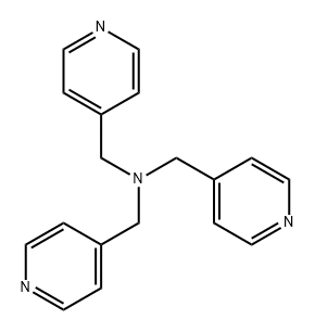 4-Pyridinemethanamine, N,N-bis(4-pyridinylmethyl)- Structure