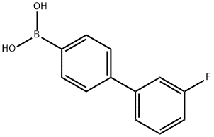 Boronic acid, B-(3'-fluoro[1,1'-biphenyl]-4-yl)- Structure