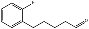 Benzenepentanal, 2-bromo- 구조식 이미지