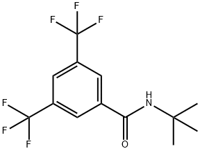 N-?tert-?Butyl-?3,?5-?bis(trifluoromethyl)?benzamide Structure