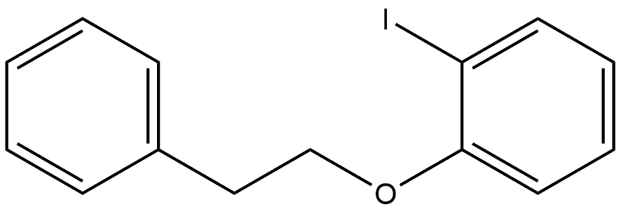 1-Iodo-2-(2-phenylethoxy)benzene Structure