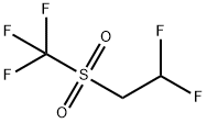 1,1-Difluoro-2-[(trifluoromethyl)sulfonyl]ethane Structure