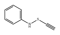 Ethynesulfenamide, N-phenyl- Structure