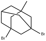 Tricyclo[3.3.1.13,7]decane, 1,3-dibromo-5-methyl- Structure