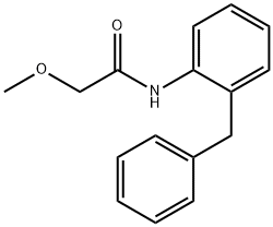 Acetamide, 2-methoxy-N-[2-(phenylmethyl)phenyl]- 구조식 이미지