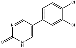 2(1H)?-?Pyrimidinone, 5-?(3,?4-?dichlorophenyl)?- Structure