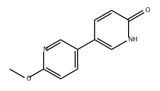 [3,3'-Bipyridin]-6(1H)-one, 6'-methoxy- Structure