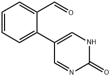 5-(2-Formylphenyl)-2-hydroxypyrimidine Structure