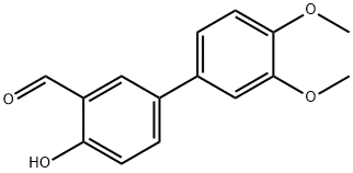 4-(3,4-Dimethoxyphenyl)-2-formylphenol Structure