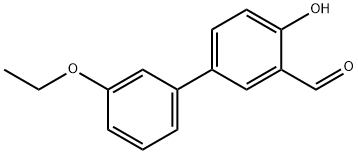 4-(3-Ethoxyphenyl)-2-formylphenol Structure