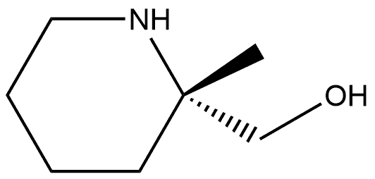(S)-(2-methylpiperidin-2-yl)methanol Structure