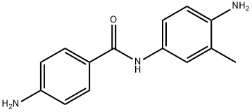 Benzamide, 4-amino-N-(4-amino-3-methylphenyl)- Structure