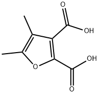 2,3-Furandicarboxylic acid, 4,5-dimethyl- Structure