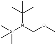 Silanamine, N-(1,1-dimethylethyl)-N-(methoxymethyl)-1,1,1-trimethyl- Structure