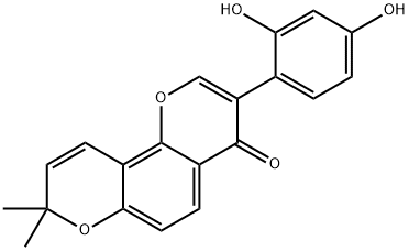 Isoglabrone Structure