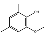 Phenol, 2-iodo-6-methoxy-4-methyl- 구조식 이미지