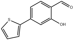 2-Formyl-5-(thiophen-2-yl)phenol Structure