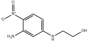 Ethanol, 2-[(3-amino-4-nitrophenyl)amino]- Structure