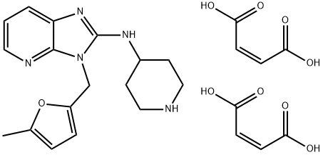 Noberastine maleate Structure