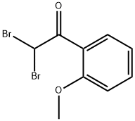 Ethanone, 2,2-dibromo-1-(2-methoxyphenyl)- 구조식 이미지