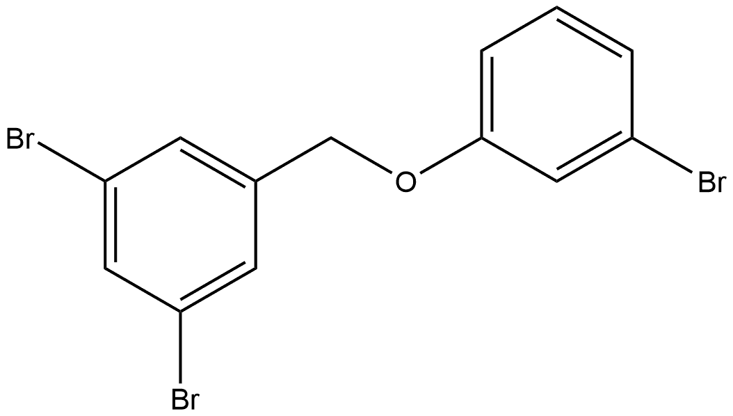 1,3-Dibromo-5-[(3-bromophenoxy)methyl]benzene Structure