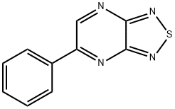 [1,2,5]Thiadiazolo[3,4-b]pyrazine, 5-phenyl- Structure