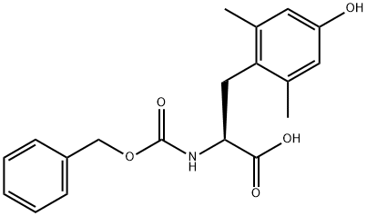 Tyrosine, 2,6-dimethyl-N-[(phenylmethoxy)carbonyl]- Structure