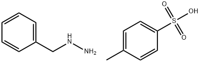 Benzylhydrazine 4-methylbenzenesulfonate Structure