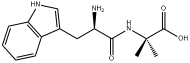 Alanine, D-tryptophyl-2-methyl- Structure