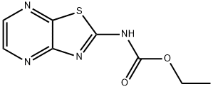 Carbamic acid, N-thiazolo[4,5-b]pyrazin-2-yl-, ethyl ester Structure