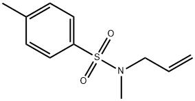 Benzenesulfonamide, N,4-dimethyl-N-2-propen-1-yl- Structure