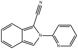 2-(Pyridin-2-yl)-2H-isoindole-1-carbonitrile 구조식 이미지