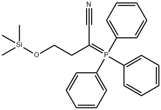 4-((Trimethylsilyl)oxy)-2-(triphenylphosphoranylidene)butanenitrile Structure