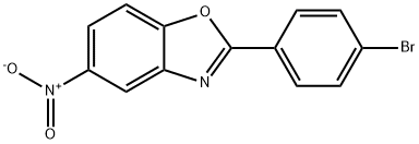 Benzoxazole, 2-(4-bromophenyl)-5-nitro- 구조식 이미지