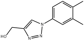 1-(3,4-dimethylphenyl)-1h-1,2,3-triazol-4-yl]methanol Structure