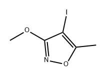 Isoxazole, 4-iodo-3-methoxy-5-methyl- Structure