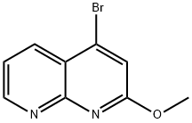 4-bromo-2-methoxy-1,8-naphthyridine 구조식 이미지