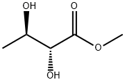 Butanoic acid, 2,3-dihydroxy-, methyl ester, (2R,3R)- 구조식 이미지