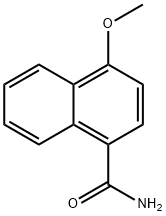 4-Methoxy-1-naphthamide Structure